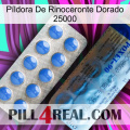 Píldora De Rinoceronte Dorado 25000 40